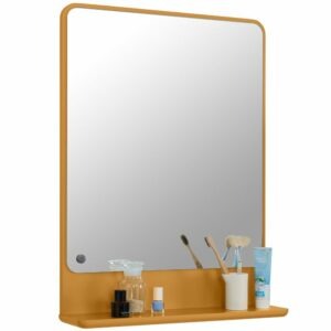 Hořčicově žluté lakované koupelnové zrcadlo Tom Tailor Color