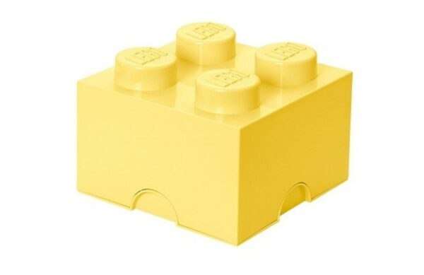 Světle žlutý úložný box LEGO® Smart