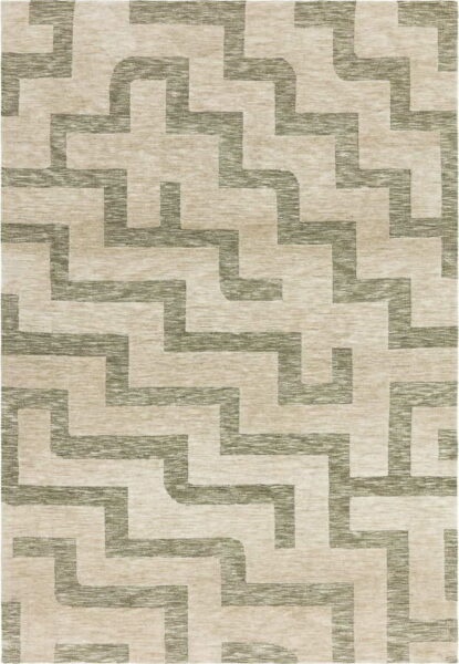 Zeleno-béžový koberec 170x120 cm Mason -