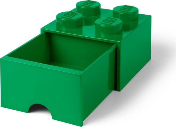 Zelený úložný box s