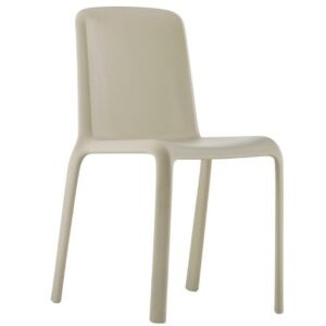 Pedrali Krémová plastová jídelní židle