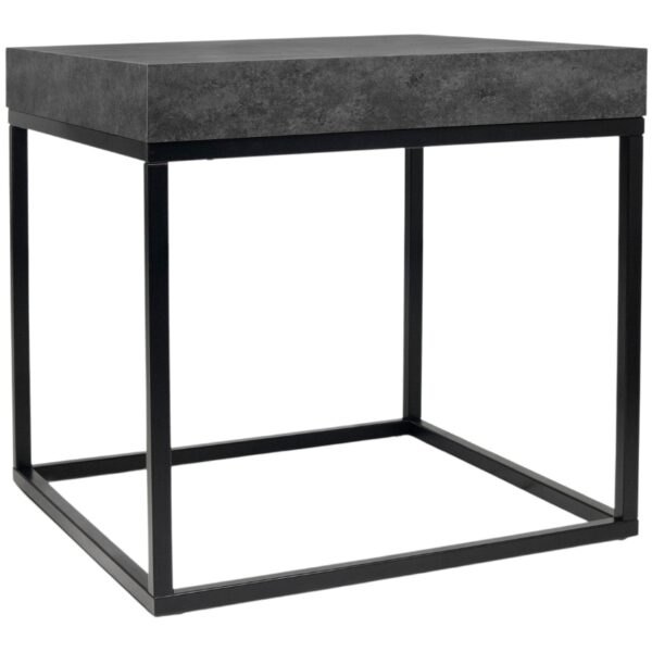 Betonově šedý konferenční stolek TEMAHOME Petra