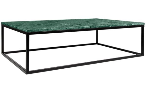 Zelený mramorový konferenční stolek TEMAHOME Prairie 120 x