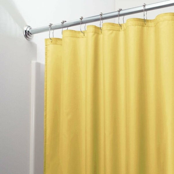 Žlutý závěs do sprchy