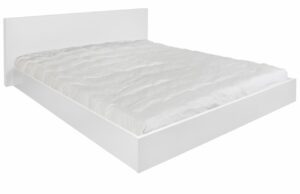 Bílá dvoulůžková postel TEMAHOME Float 160 x