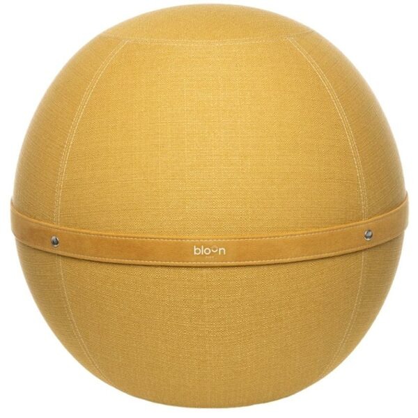 Bloon Paris Žlutý látkový sedací/gymnastický míč