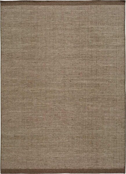 Hnědý vlněný koberec Universal Kiran Liso