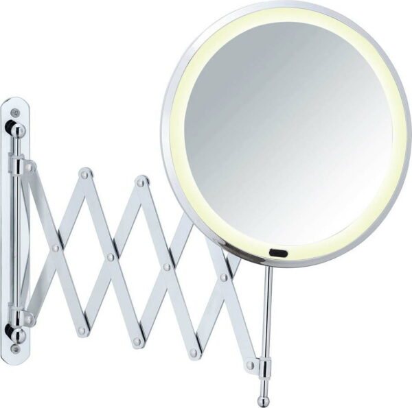 Nástěnné kosmetické zrcadlo s LED podsvícením a