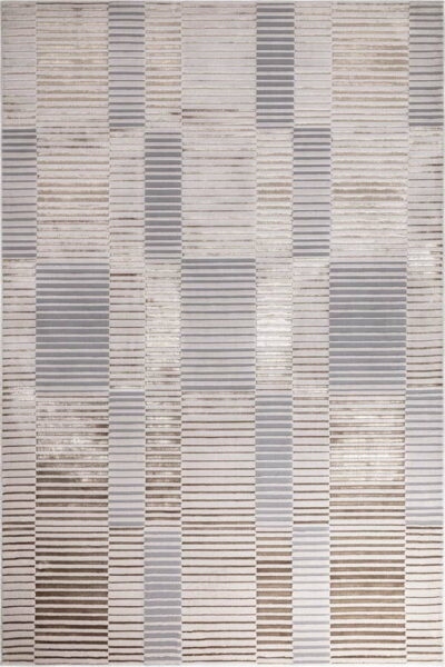 Růžovo-béžový koberec 170x120 cm