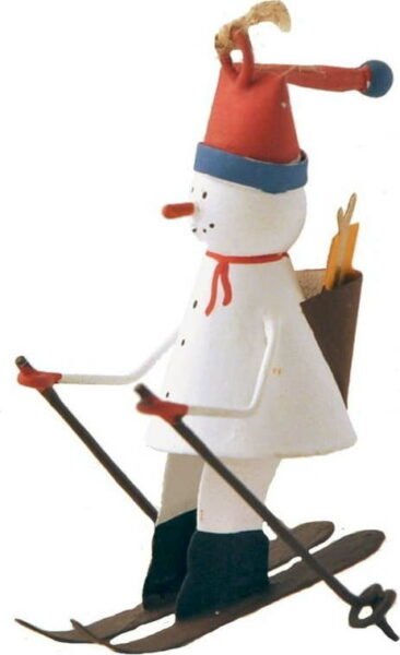 Závěsná vánoční dekorace Snowman