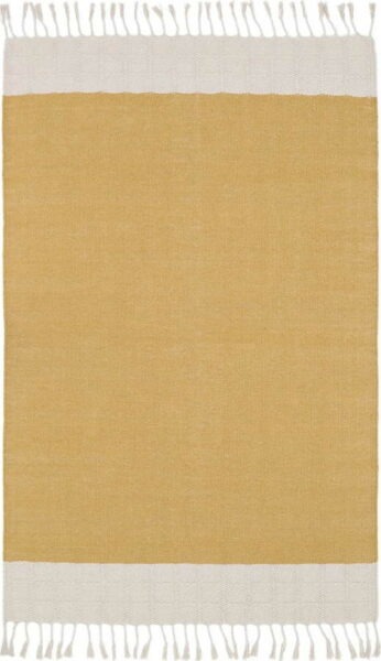 Žlutý koberec 150x100 cm Lucia