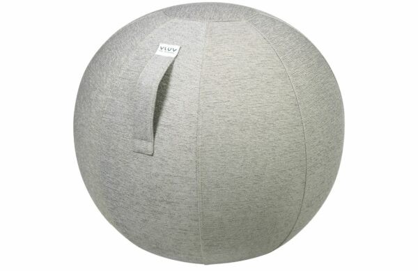 Betonově šedý sedací / gymnastický míč VLUV