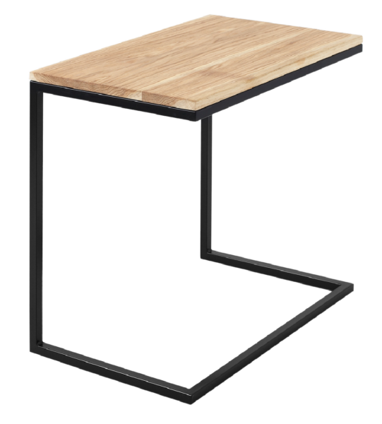 Nordic Design Přírodní masivní odkládací stolek Lupo