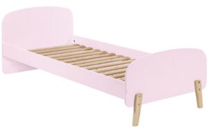 Růžová dřevěná dětská postel Vipack