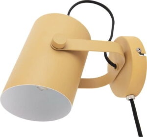 Žlutá nástěnná lampa Leitmotiv