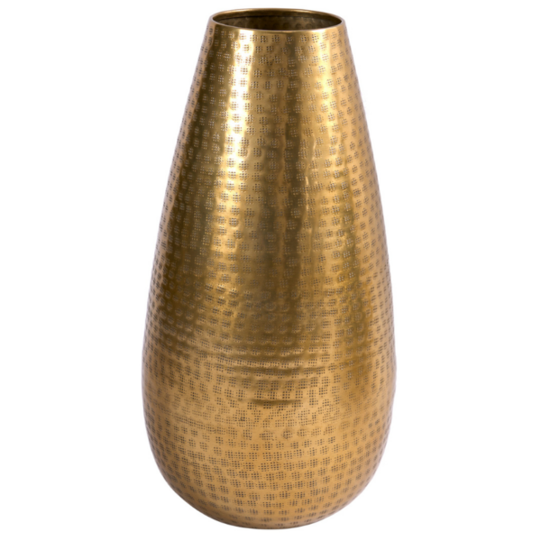 Moebel Living Zlatá hliníková váza Barrie
