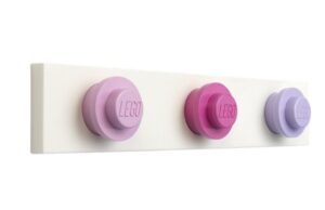Růžovo fialový věšák LEGO® Storage 33