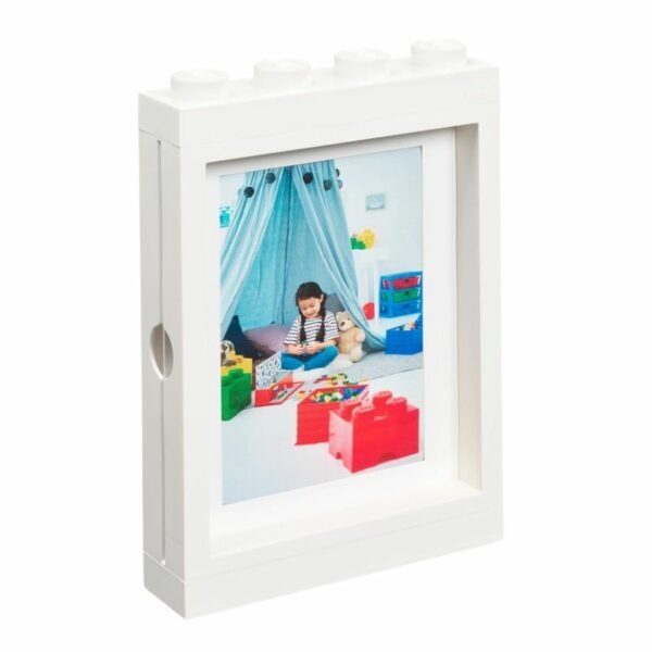 Bílý fotorámeček LEGO® Storage 27