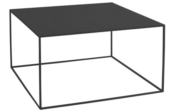Nordic Design Černý kovový konferenční stolek Moreno