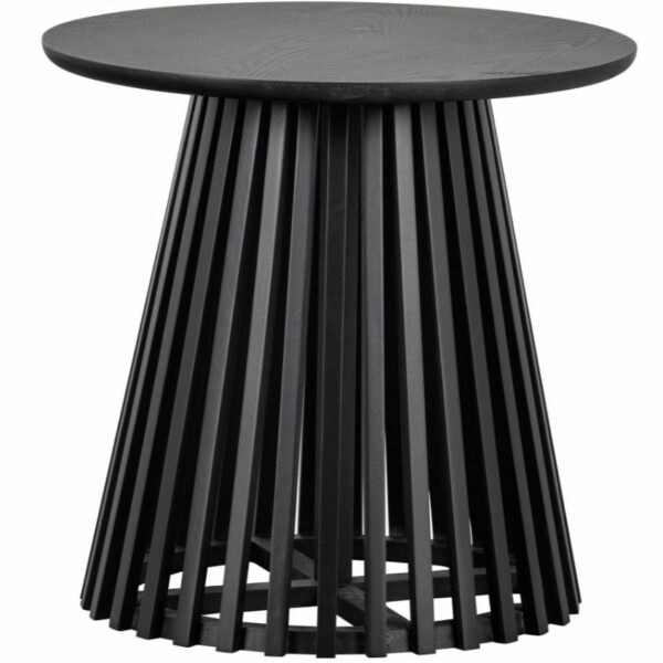 Hoorns Černý borovicový odkládací stolek