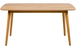 Scandi Přírodní dubový jídelní stůl Nagy