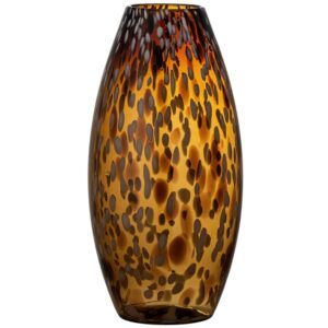 Hnědá skleněná váza Bloomingville Daraz