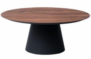 Hnědý dubový konferenční stolek Marco Barotti 90