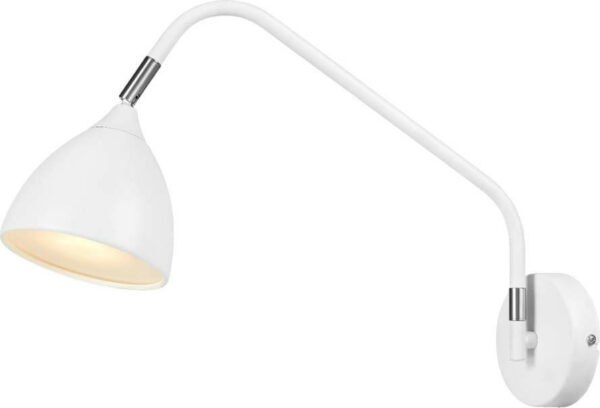 Bílá nástěnná lampa Markslöjd