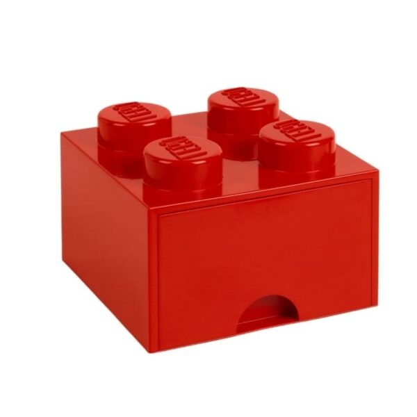 Červený úložný box LEGO® Storage 25