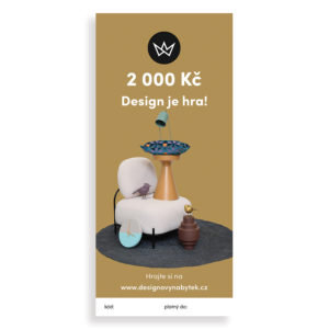 Dárkový e-poukaz v hodnotě 2000 Kč - Design