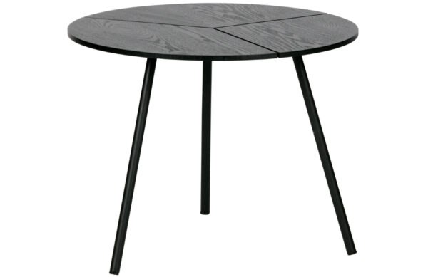 Hoorns Černý dřevěný konferenční stolek