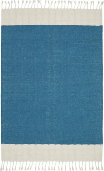 Modrý koberec 150x100 cm Lucia