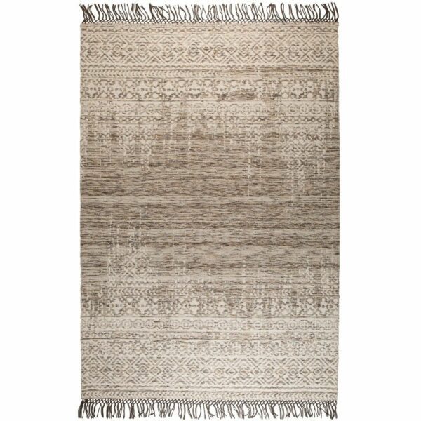White Label Ručně tkaný hnědý koberec WLL