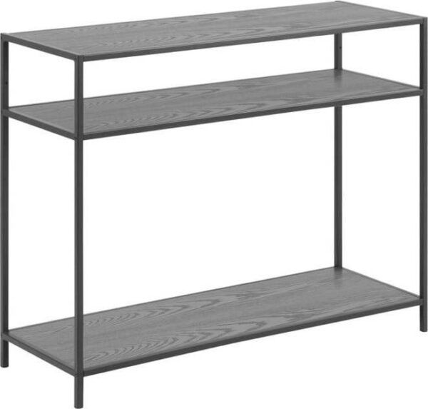 Černý konzolový stolek 100x35 cm