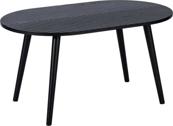 Černý oválný konferenční stolek Bonami