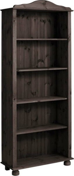 Knihovna z borovicového dřeva 70x181 cm