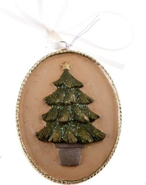Závěsná ozdoba s motivem vánočního stromu