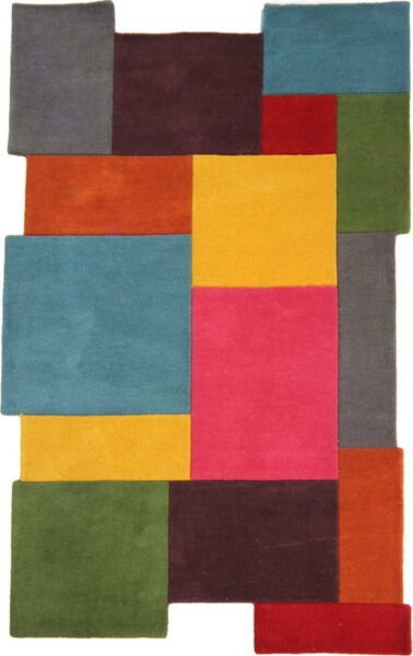 Barevný vlněný koberec Flair Rugs