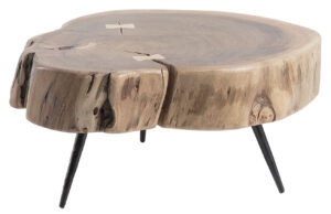 Dřevěný konferenční stolek Kave Home