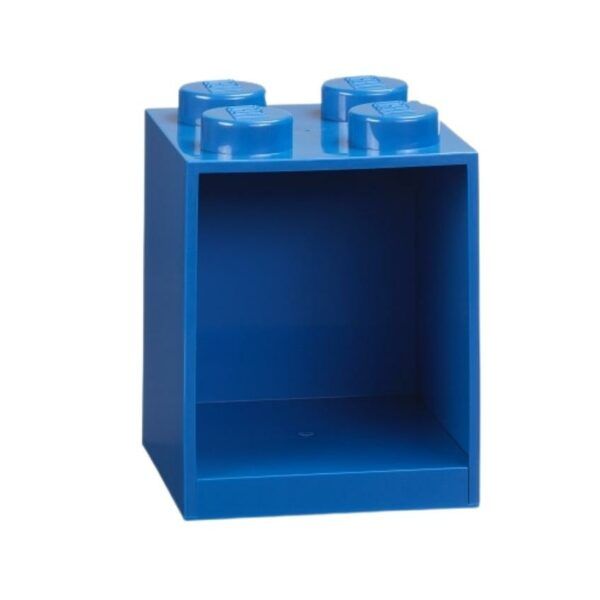 Modrá nástěnná police LEGO® Storage 21