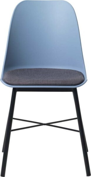 Sada 2 modro-šedých židlí Unique