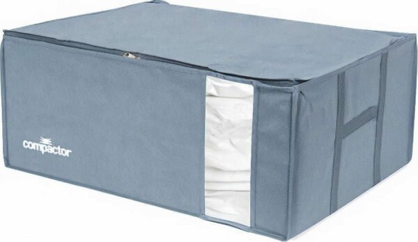 Modrý úložný box na oblečení Compactor XXL Blue