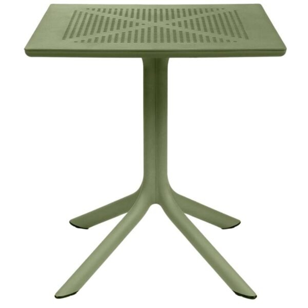 Nardi Zelený plastový zahradní stůl Clip
