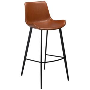 ​​​​​Dan-Form Světle hnědá koženková barová židle