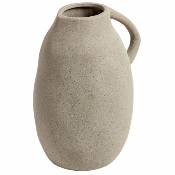 Béžová keramická váza Kave Home Yandi
