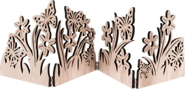 Drobná dřevěná dekorace -