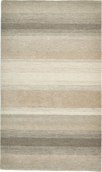 Hnědý/béžový vlněný koberec 230x150 cm Elements