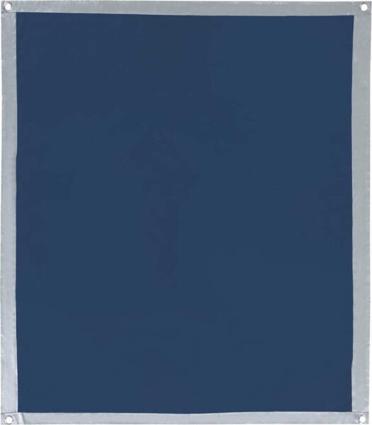 Modrý zatemňovací závěs 114x94 cm