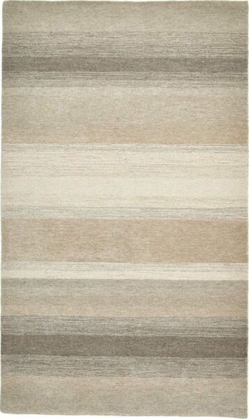 Hnědý/béžový vlněný koberec 170x120 cm Elements