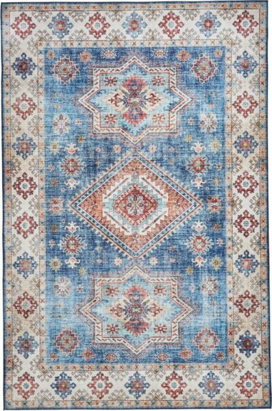 Modrý koberec 170x120 cm Topaz